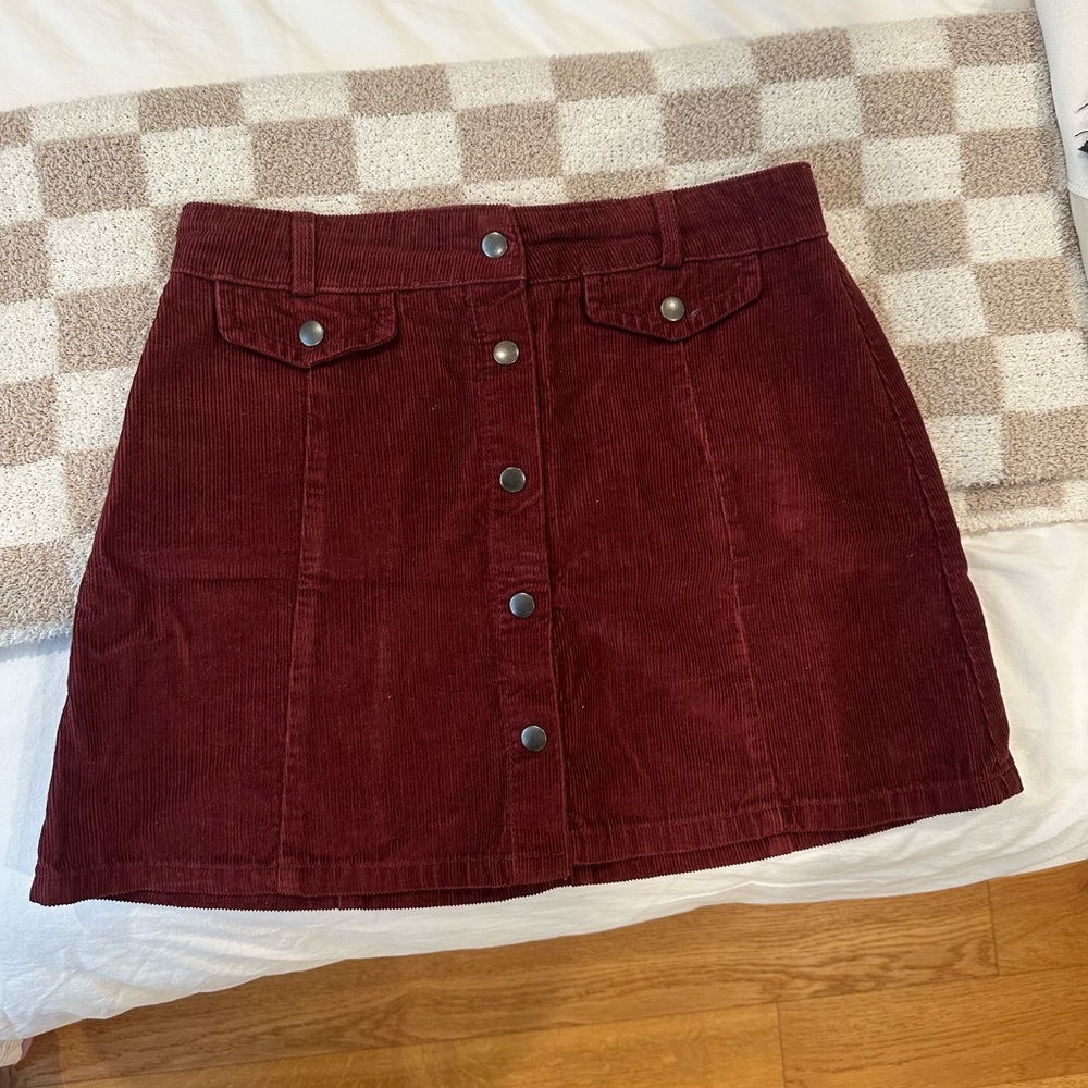 Urban Outfitters Red Skirt